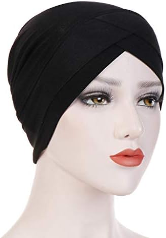 כובע טורבן טורבן צעיף מוסלמי נשים כובע סולידי עוטף כובעי בייסבול כובע בייסבול כובע תינוקות ספורט פופי
