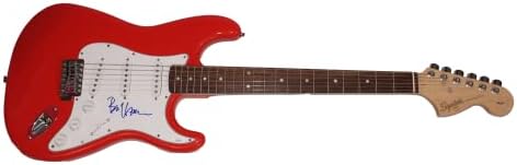 בן הארפר חתם על חתימה בגודל מלא פנדר אדום סטראטוקסטר גיטרה חשמלית עם ג 'יימס ספנס ג' יי. אס. איי אימות-והפושעים