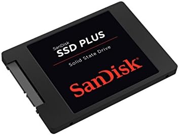 Sandisk SSD פלוס 1TB SSD פנימי - SATA III 6 GB/S, 2.5 /7 ממ, עד 535 MB/S - SDSSDA -1T00 -G27 ו- SSD פלוס 1TB