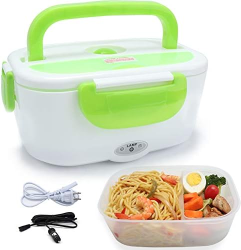 קופסת ארוחת צהריים חשמלית של VECH, מכונית דוד מזון ניידת ושימוש כפול ביתי עם BPA בחינם PP פלסטיק
