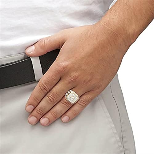 טווין טבעות אופנה ייחודי גברים של טבעת נערים אישית יהלומי טבעת יום הולדת תכשיטי חג האהבה טבעת