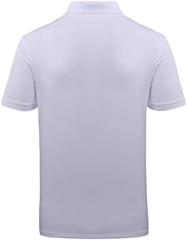 חולצות פולו גולף גולף לגברים שרוול קצר צווארון מזדמן חולצת טניס אתלטית