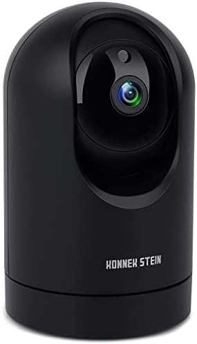 Konnek Stein 2k מצלמת אבטחה אלחוטית מקורה, 5G/2.4G WiFi 360 מעלות פיקוח על חיות מחמד ותינוקות, איתור