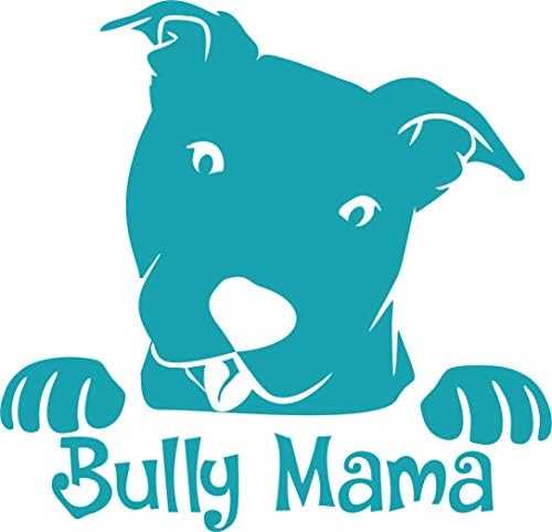 Bully Mama Pitbull מדבקה - מדבקות מכוניות ויניל בור, חלון, קיר, מחשב נייד, מדבקה מדבקה