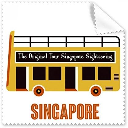סינגפור סיור הסעות אוטובוס ניקוי בד טלפון מסך משקפיים מנקה 5 יחידות