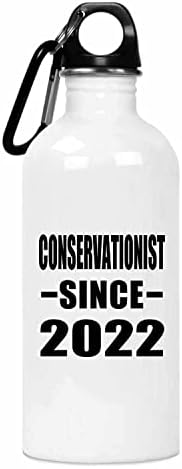 מעצב את ConservationStive מאז 2022, 20 Oz בקבוק מים כוס מבודד מפלדת אל חלד, מתנות ליום הולדת יום הולדת חג המולד