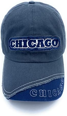 שיקגו כובע אילינוי מזכרות שיקגו עיר כובע אבא כובעי שיקגו בייסבול כובע שטף כותנה כובעי נשים גברים