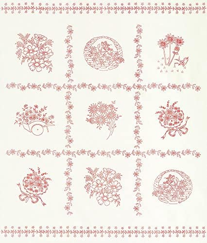 בית הפרחים של דבי ביווס דייזי 21 רבעי שומן 1 פאנל רוברט קאופמן בדים-1959-22