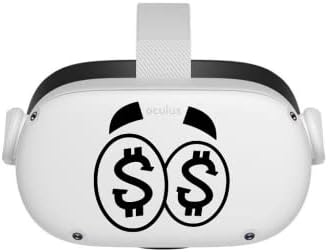 עיני כסף מדבקות Oculus - Oculus Quest 2 - מדבקות - שחור - משחקי VR