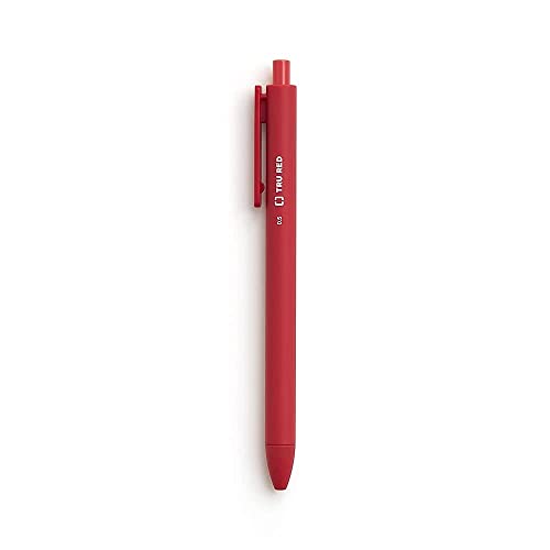 טרו אדום נשלף מהיר יבש ג ' ל עטים בסדר נקודת 0.5 מ מ אסט, 12
