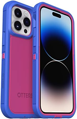 Otterbox iPhone 14 Pro Defender Series XT CASE - LOTUS BROOMING, ללא מסך, מחוספס, מצליפים למגספה, קובץ