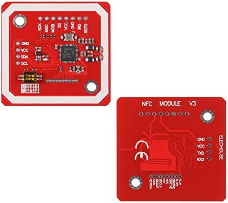 Almocn 3PCs PN532 NFC NXP RFID מודול V3 ערכת שדה תקשורת שדה קוראת מודול מודול I2C SPI HSU עם כרטיס מפתח קלף