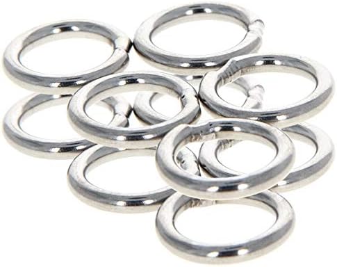 בטומשין נירוסטה O טבעת 20 ממ קוטר 3 ממ עובי רצועות טבעות עגולות מרותכות 10 יחידות