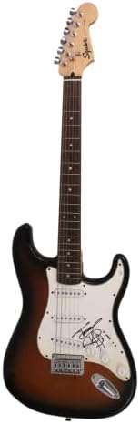 ג 'ימי קליף חתם על חתימה בגודל מלא פנדר סטראטוקסטר גיטרה חשמלית עם ג' יימס ספנס ג 'יי. אס. איי אימות-סמל