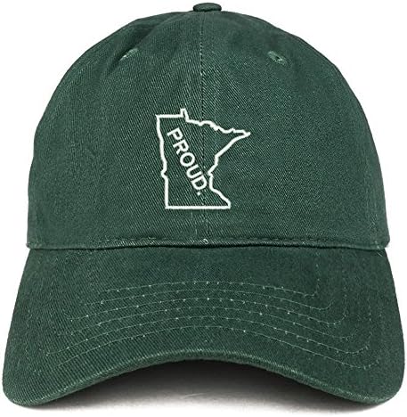 טרנדי הלבשה חנות גאה מינסוטה המדינה מתאר רקום כותנה אבא כובע