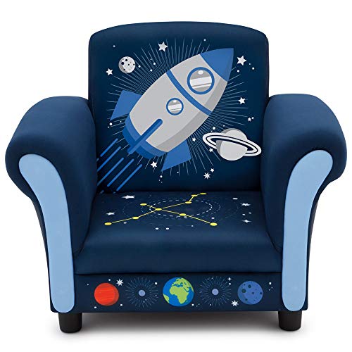 דלתא ילדי חלל הרפתקאות ילדים מרופד כיסא, כחול