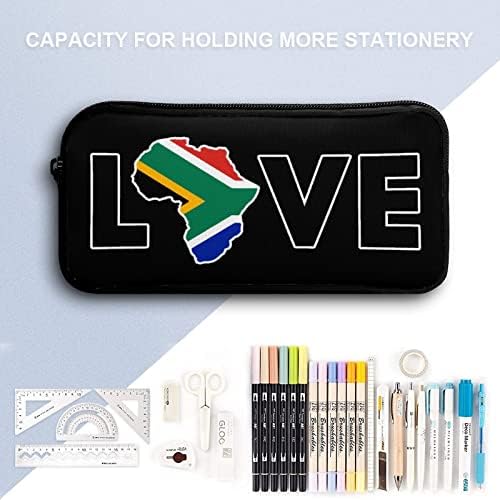 אהבה דרום אפריקה עפרון גדול מארז עט עט אחסון שקית איפור איפור מארגן נסיעות