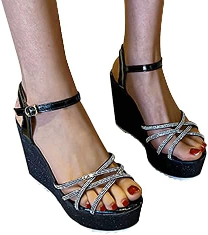 סנדלים לנשים בנעלי נשים פנאי פנאי סנדלים חיצוניים נושמים נושמים טריזים עבים נעלי נשים סנדלי נשים