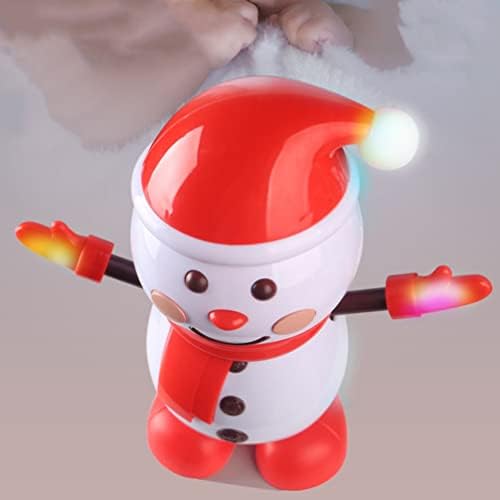 ילדים צעצועים צעצועים מוזיקליים רוקדים חשמליים שלג צעצוע מוזיקלי חג המולד טלטל ראש איש שלג שולחן בובות