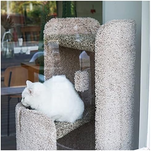 חתול משטח גירוד חתול גרוד מקורי רב שכבתי חתול מגדל חתול טיפוס מסגרת קטיפה חתול עץ שטיח חומר חתול טירת