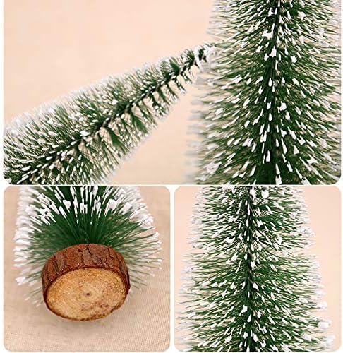 עץ חג המולד של Aldsd מיני, עץ חג המולד מלאכותי, עץ 5 צ'רסטמות, 5 סמ/10 סמ/15 סמ/20 סמ/25 סמ,