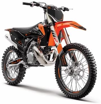 2017-2018 EXC Binary Orange Senge Graphics ערכה שלמה עם Rider I.D. תואם ל- KTM