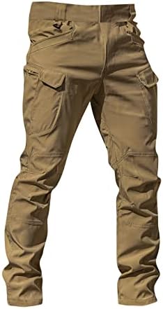מכנסי צ'ינו של ymosrh לגברים מכנסי שירות מיוחד של העיר מאוורר צבאי IX7 מכנסיים קלים משקל קלים
