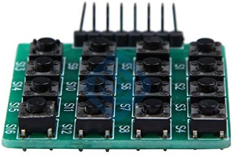 ZTSHBK 4X4 4 4 MATRIX מקלדת למקלדת מודול 16 כפתור MCU עבור ARDUINO ATMEL STMAP S1/2