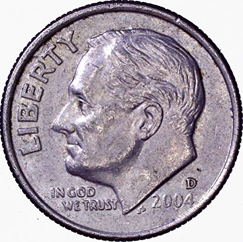 2004 D ROOSEVELT DIME 10C אודות UNTIRCURATED