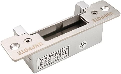 UHPPOTE ANSI סטנדרטי חובה כבד דלת חשמלית מנעול שביתה נכשל-ביטחון או מתכוונן לבטוח נכשל עבור מנעולים גליליים