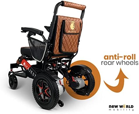כיסא גלגלים חשמלי מג ' סטיק בובאן 2022 - כיסא כוח שלט רחוק מתקפל , מנוע עמיד למים 500 וואט, סיוע ניידות