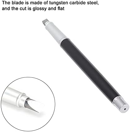 עט סוג אופטי סיבי קליבר, שטוח להב עיצוב סיבים אופטי קליב סופר כלי טונגסטן קרביד פלדה נייד סיבים אופטי