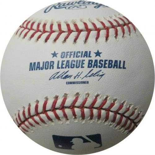 פול לו דוקה חתום על חתימה על חתימה MLB בייסבול לוס אנג'לס דודג'רס 16 COA - כדורי בייסבול עם חתימה
