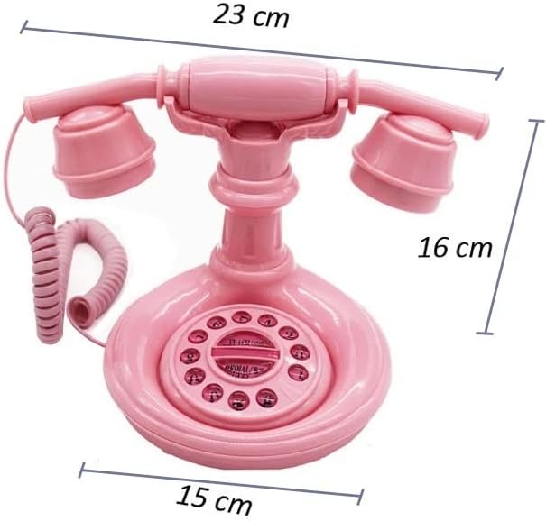 KJHD CARTOOOON PINK MINI טלפון קבוע טלפון קווי טלפון בית חדר מלון בית מלונות לילדים