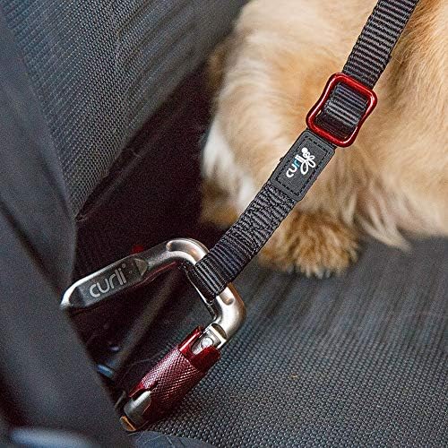 קרלי רכב חגורת בטיחות כלב רכב מושב חגורות ניילון נוסף חזק מתכוונן אורך רכב חגורת בטיחות לכלבים 11.8