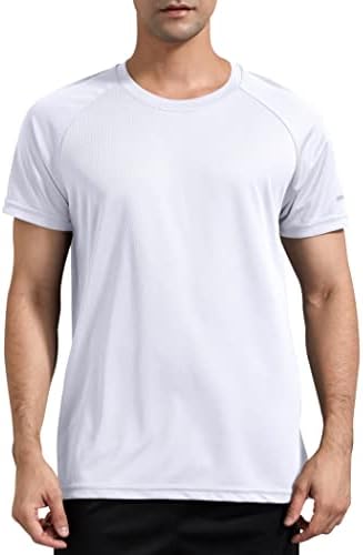 בויזן 1 או 3 מארז חולצות ריצת אימון לגברים, חולצות טריקו מנדפות לחות בכושר יבש, חולצות שרוול קצר ספורט חדר כושר