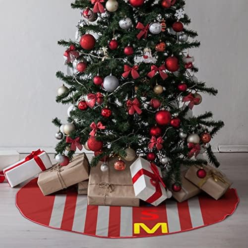 חידת מודעות לאוטיזם דגל ארהב דגל עץ חג המולד חצאית חג המולד רך עץ עץ מחצלת חג המולד לבית מסיבת חג 30 x30