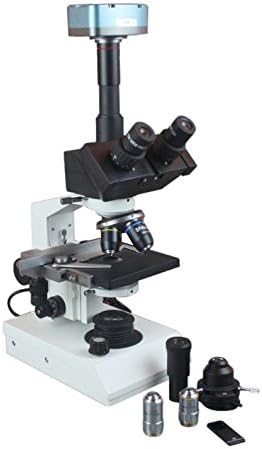 מיקרוסקופ טרינוקולרי רדיקלי עם ניגודיות שלב מים זרע בדם ומצלמה חיה של 3 מגה פיקסל