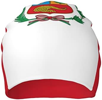 פרו דגל פרואני חם לסרוג כובע איש של אישה חורף כפה למבוגרים מקרית כפה