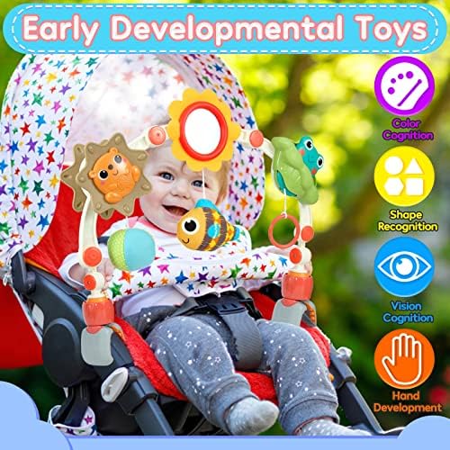 צעצועי טיולון לתינוקות לפעוט תינוקות לתינוק 0-6 חודשים פעילות קשת עגלת תינוקות Babybjorn Bincer Soincer מושב עריסה