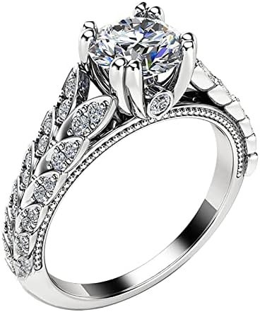2023 אהבת יהלום מלאה חיקוי זירקון טבעת זירקון טבעת מתנות מתנות לטבעת לגבר
