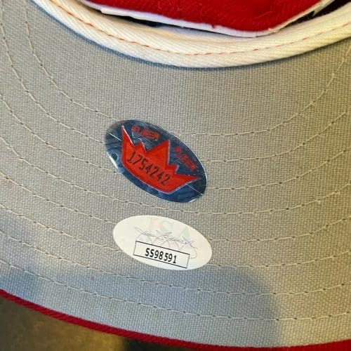 JD DREW חתום אותנטי סנט לואיס קרדינלס דגם בייסבול כובע JSA COA - כובעי MLB עם חתימה