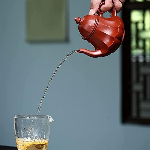 קומקום טה 180 מל חרס סגול קומקום מפורסם סיר תה מפורסם בעבודת יד יופי יופי קומקום תה תה.