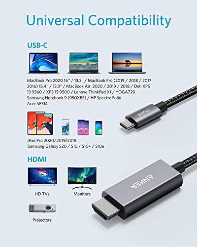 ANKER 310 מתאם USB-C עם כבל USB-C עד HDMI