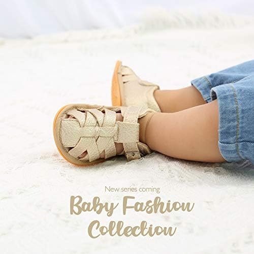 נעלי סנדלי גומי מטען תינוקות בלעדית רכה הליכה קיץ בנות שטוחות ללא נעליים נעליים לתינוק