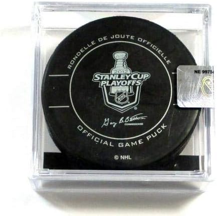 2012 פלייאוף גביע סטנלי נשאוויל טורפים NHL משחק רשמי פאק חדש בקובייה - קלפי הוקי