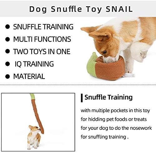 Totark Treat Specting Snauffle צעצועים חריקים כלבים פאזל יום הולדת צעצוע כלבים אינטראקטיבי לצורך אימוני אינסטינקט,