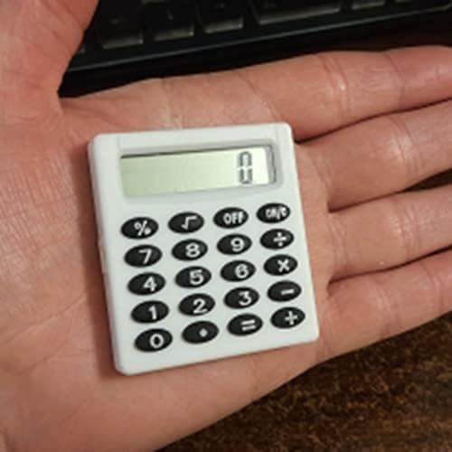מחשבון מיני ימאלר, מחשבון כיס 8 יח 'מחשבון שולחן עבודה מחשבון כף יד מיני מחשבון אלקטרוני לחשבון