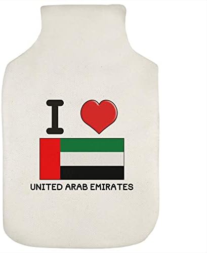 Azeeda 'אני אוהב את כיסוי בקבוק המים החמים של איחוד האמירויות הערביות