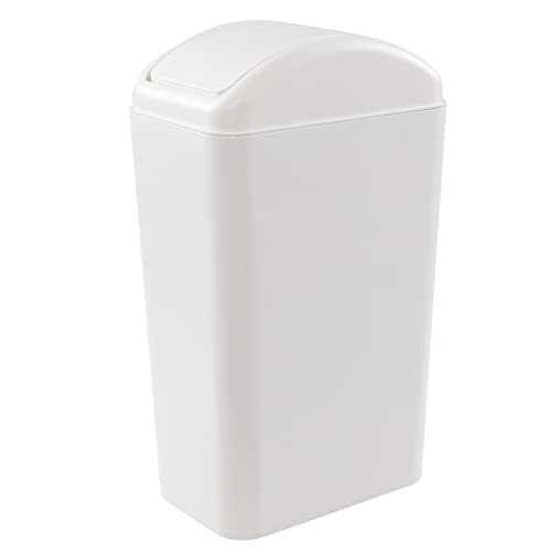 רידסקי 3.5 ליטר נדנדה למעלה אשפה יכול, פלסטיק אשפה יכול עם נדנדה מכסה